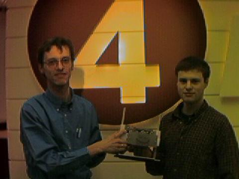 [The happy team at TV4]